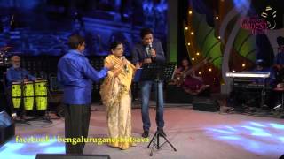 MELLUSIRE SAVIGANA  Veera Kesari  P Susheela  Vijay Prakash  53rd Bengaluru Ganesh Utsava 2015 [upl. by Bettine]