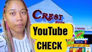 I SPENT THE OTHER HALF OF MY YOUTUBE CHECK AT CREST🤑SHOP WITH ME [upl. by Raseda]