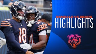 Chicago Bears Top Plays vs Cincinnati Bengals  2024 Preseason Preseason Week 2 [upl. by Aliber]