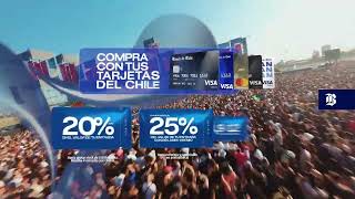 CREAMFIELDS CHILE  BANCO DE CHILE [upl. by Suirtimed]