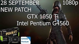 PUBG NEW PATCH 9 PC GTX 1050 Ti 4GB GDDR5 amp Intel Pentium G4560 [upl. by Tyrrell415]