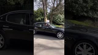 Maserati Quattroporte V8 sound  Larini  Tubi [upl. by Nimaynib613]