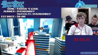 SGDQ 2013 Mirrors Edge  Ovendonkey 482947 [upl. by Gnirol]