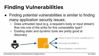 Automated Discovery of Deserialization Gadget Chains [upl. by Eeral]