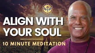 Michael Beckwith Discover What Your Soul Wants  10 Minute Guided Meditation [upl. by Asserak]