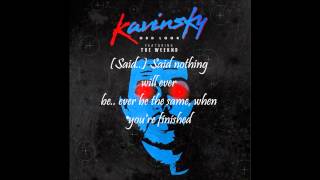 Kavinsky Odd Look ft The Weeknd Lyrics [upl. by Gambell]