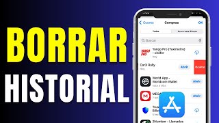 Cómo Borrar el Historial de Compras App Store en iPhone 2024 En 40 Segundos [upl. by Tut]