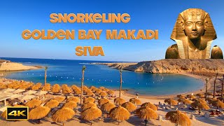 Snorkeling RedSea Hotel Siva Golden Bay Makadi  Insta360 AcePro [upl. by Aihsoem481]