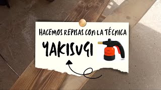 Hacemos repisas con la técnica Yakisugi [upl. by Chandos]