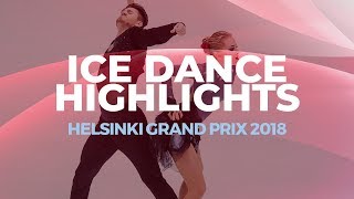 Best of Helsinki Grand Prix 2018  Ice Dance Highlights  GPFigure [upl. by Ethbun263]