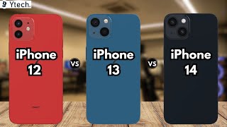 iPhone 12 vs iPhone 13 vs iPhone 14  Full Comparison [upl. by Rider44]