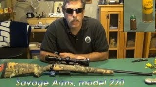 Savage Arms 220 20 gauge slug gun [upl. by Buzz]