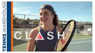 Reaction of the new Wilson Clash Reaction find yours at Tennis Warehouse [upl. by Choo102]