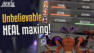 40B Heals Reinier Heal maxing BUILD for Talene sustain  AFK Journey [upl. by Bullen]