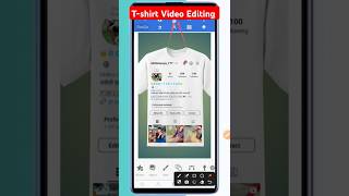 t shirt video editing  t shirt video editing kaise kare  t shirt video editing instagram [upl. by Damalus]