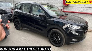 2024 Mahindra XUV 700 AX7L Diesel Automatic 6 Seater  Napoli Black  XUV700 AX7 L Diesel Automatic [upl. by Nnorahs349]