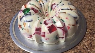 Bundt Jello Easy Steps [upl. by Laughton]