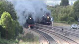 Great Steam Train Race 2010 [upl. by Sirama682]