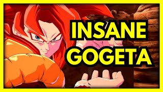 DBFZR ▰ This SS4 Gogeta Was Going In【Dragon Ball FighterZ】 [upl. by Kattie]