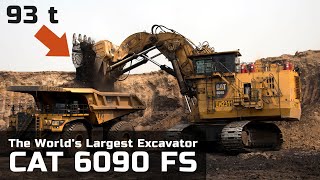 CATERPILLAR 6090 FS  The World’s Largest Excavator with an operating weight of 1000 tonnes [upl. by Tlaw488]