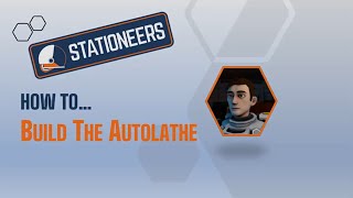 Stationeers How To Set Up Autolathe and Arc Furnace [upl. by Dlanigger]