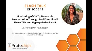 FLASH TALKS EP 11  Monitoring of CaCO3 Nanoscale Structuration through RealTime Liquid Phase [upl. by Bohaty745]