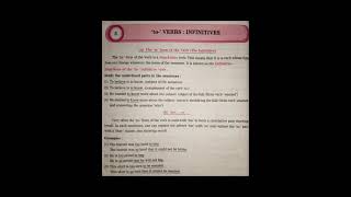 to  Verbs  Infinitive  English Grammar  Lets Learn Grammar [upl. by Airod]