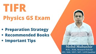 TIFR Physics GS Exam  Preparation Strategy  Books  Tips by MM Sir [upl. by Vin]