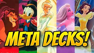 Top 5 Meta Decks in Disney Lorcana  NEW Meta [upl. by Ecilahs626]