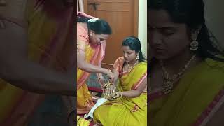 Sumangali prarthana Vidhi before Marriage Kankana Dhrana celebrations Wednesday morning 30102024 [upl. by Clarabelle]