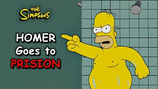 What Happens When Homer Goes To JAIL  The Simpsons Recap [upl. by Graeme]