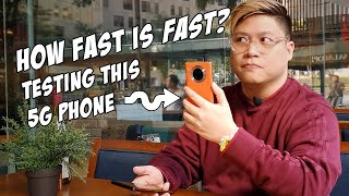 Download all the stuff Checking out the Huawei Mate 30 Pro 5G 5G Speed Test [upl. by Balsam272]