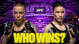 Rose Namajunas vs Zhang Weili 2  Ultimate Fight Breakdown [upl. by Amme744]