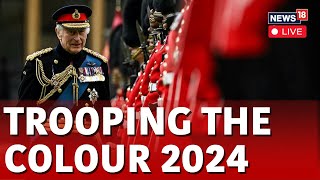 UK Trooping The Colour 2024 LIVE  King Charles Iii Leads The Annual Trooping The Colour Event N18L [upl. by Nereil]