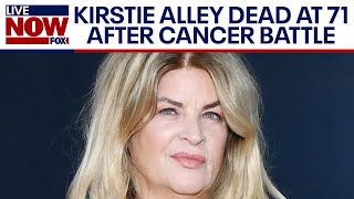 Kirstie Alley dead at 71 after battle with cancer [upl. by Rutledge364]