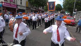 Whiterock FB Full Clip 4K  Whiterock District No9 Parade 260621 [upl. by Ocker]