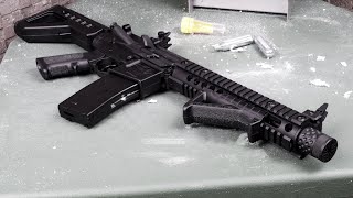 Crosman DPMS SBR Full Auto  quotВЕЩЬquot [upl. by Ecnerrot713]