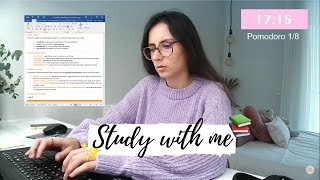 STUDY WITH ME  anablanchustudy [upl. by Allys]