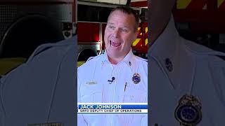 Attenuator PROTECTS First Responders on Duty  Grand Rapids FD shorts firstresponders [upl. by Obmar]