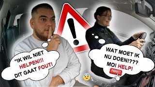 EXAMENROUTE GAAT FOUT ❌  IK WIL NIET HELPEN🆘 [upl. by Constancy]