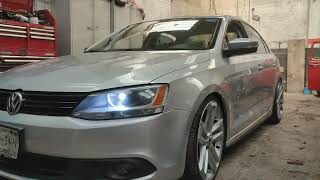 Jetta bicentenario mk6 con quemacocos [upl. by Sutit]