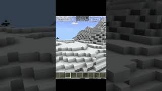 Minecraft in winter 🥶 is comingminecraftshorts shortvideo gaming [upl. by Bennink547]