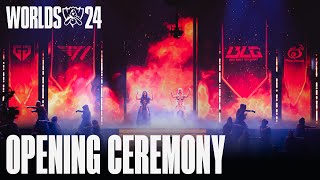 Worlds 2024 Finals Opening Ceremony Presented by Mastercard ft Linkin Park Ashnikko and More [upl. by Haden531]