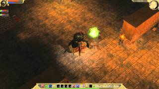 Scarabaeus  Titan Quest Boss Fight  1080p HD [upl. by Ettenaj]