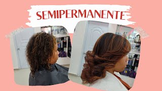 APRENDE a aplicar un SEMIPERMANENTE en el CABELLO💆🏼‍♀️  Tono sobre tono  Salóntuber con Martha [upl. by Bina549]