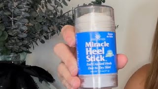 Miracle of Aloe Heel Balm with Pure UltraAloe Aloe Vera Gel Review [upl. by Johannes]