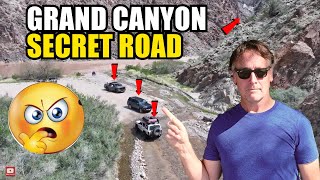 Journey to the bottom of the Grand Canyon  Explore the Secret Road [upl. by Samale]