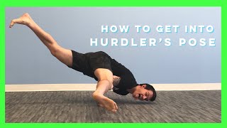 GETTING INTO HURDLERS POSE two different approaches [upl. by Karyl]