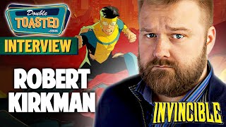 ROBERT KIRKMAN CREATOR OF INVINCIBLE THE WALKING DEAD INTERVIEW  Double Toasted [upl. by Akerdnahs532]