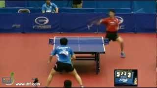 Japan Open 2012  Muramatsu Vs Li Hu [upl. by Kirkpatrick]